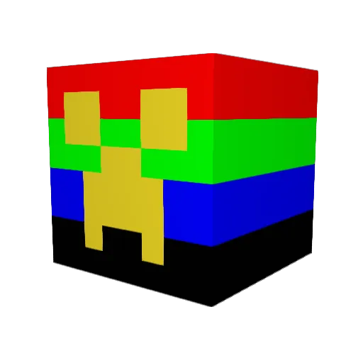 Ericwind1 Minecraft avatar head, 3D render
