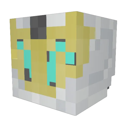 EriiPls Minecraft avatar head, 3D render