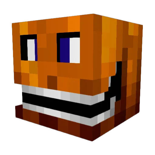 Erik2411 Minecraft avatar head, 3D render