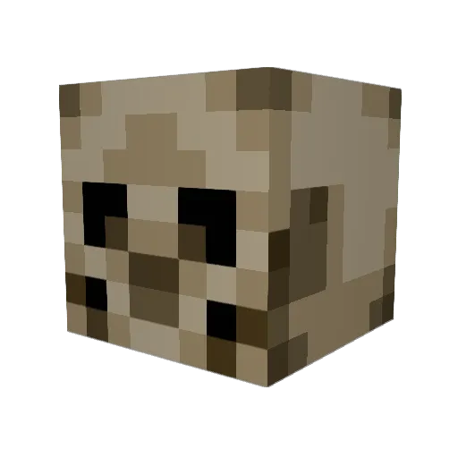 Erik736 Minecraft avatar head, 3D render