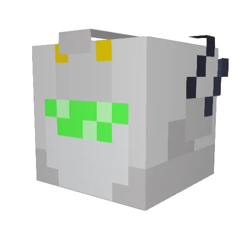Erik7762 Minecraft avatar head, 3D render