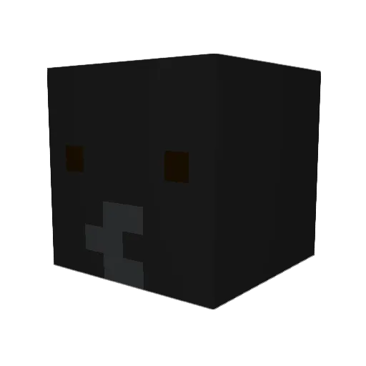 ErikIsReal Minecraft avatar head, 3D render