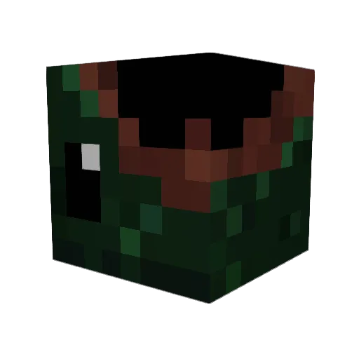 ErikSerra Minecraft avatar head, 3D render
