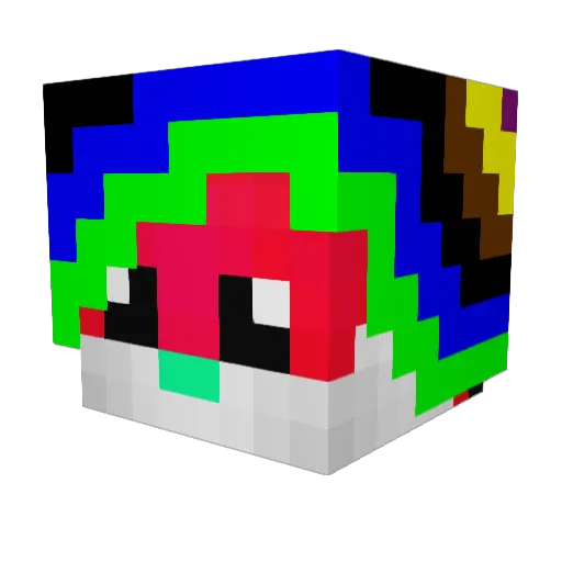 Eriksson0203 Minecraft avatar head, 3D render