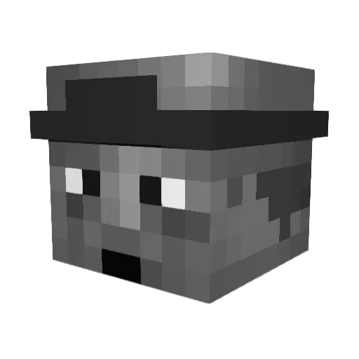 Erikx123 Minecraft avatar head, 3D render