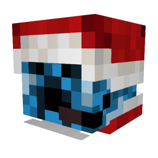 ErinErin2009 Minecraft avatar head, 3D render
