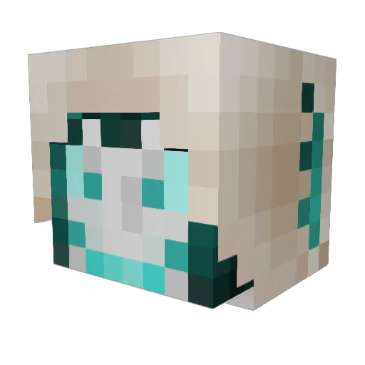 Minecraft-Avatar von Erishea: Kopf als 3D-Render