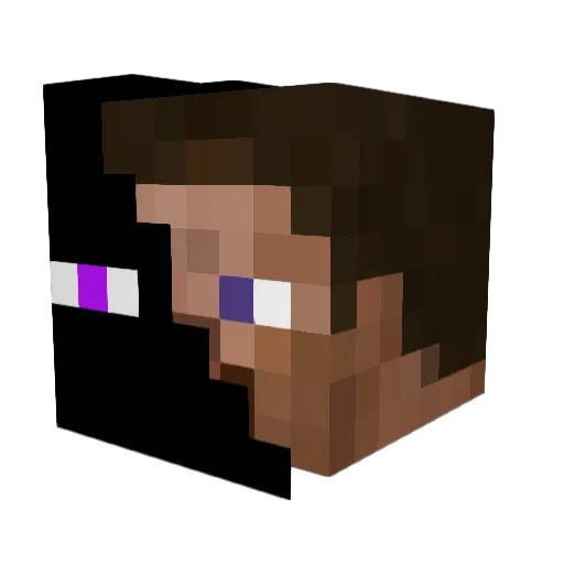 Erisium_Aero Minecraft avatar head, 3D render