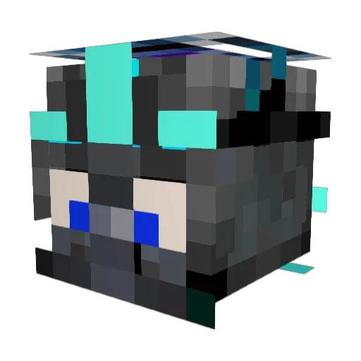 Erisium_Derfard Minecraft avatar head, 3D render