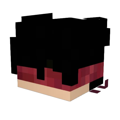 ErixXP_ Minecraft avatar head, 3D render