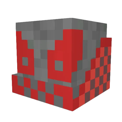Erix_Blade Minecraft avatar head, 3D render