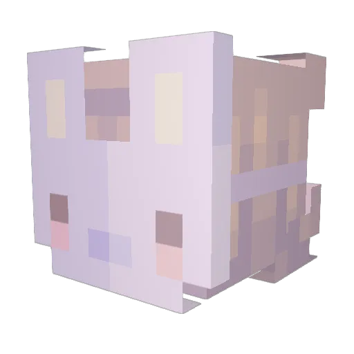 Erkanikon Minecraft avatar head, 3D render