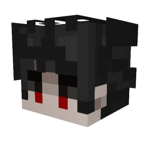 Erkezor Minecraft avatar head, 3D render