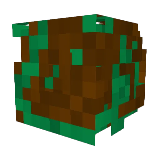 Erling01 Minecraft avatar head, 3D render