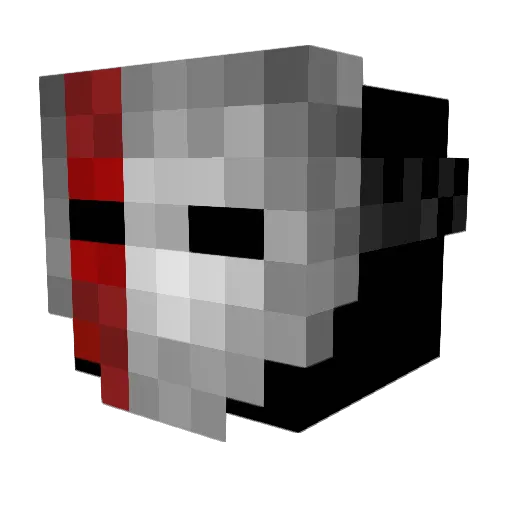 ErmanTheKing Minecraft avatar head, 3D render