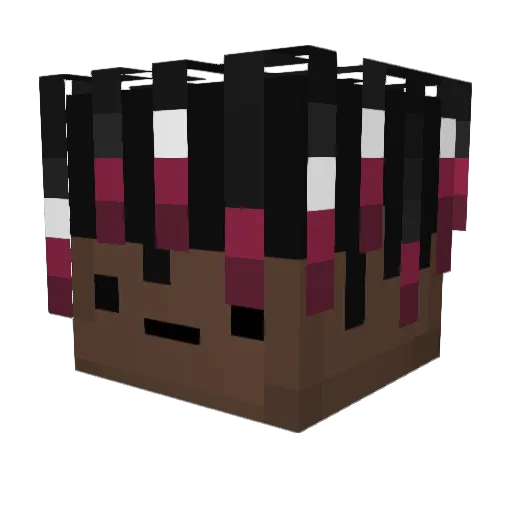 Erman_the_Verman Minecraft avatar head, 3D render