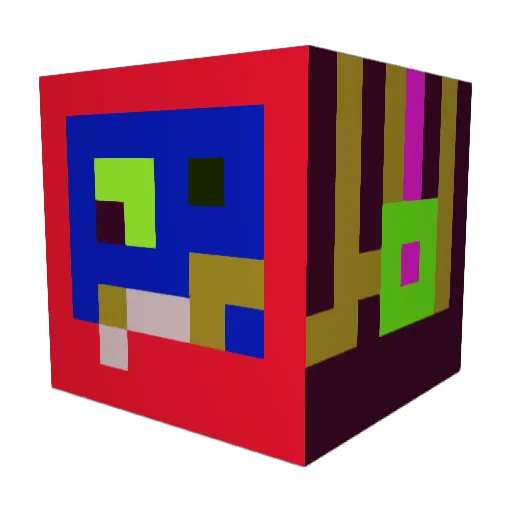 ErmenYt Minecraft avatar head, 3D render