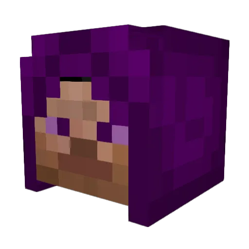 Ermys_Gaming Minecraft avatar head, 3D render