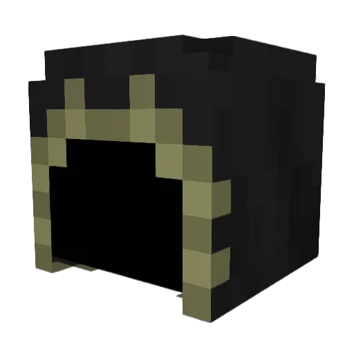 Ern1231 Minecraft avatar head, 3D render
