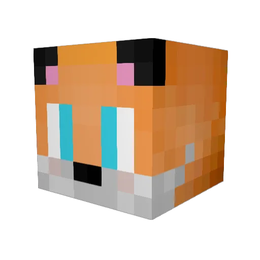 Ernesto36963 Minecraft avatar head, 3D render
