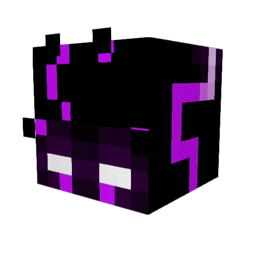 Ernie_V1 Minecraft avatar head, 3D render