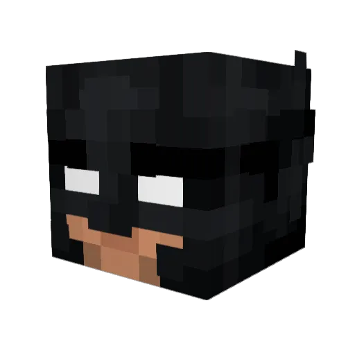 Err0r355 Minecraft avatar head, 3D render