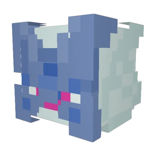 ErrOr_ErE Minecraft avatar head, 3D render