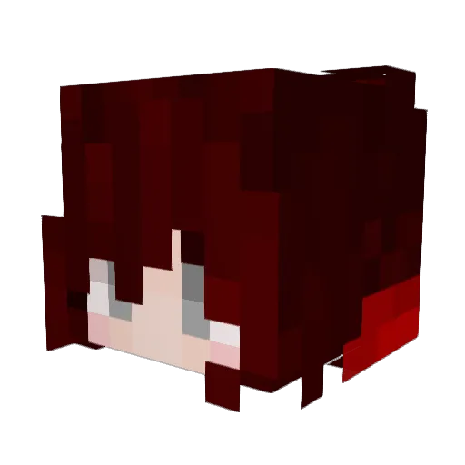 ErraticAI129 Minecraft avatar head, 3D render