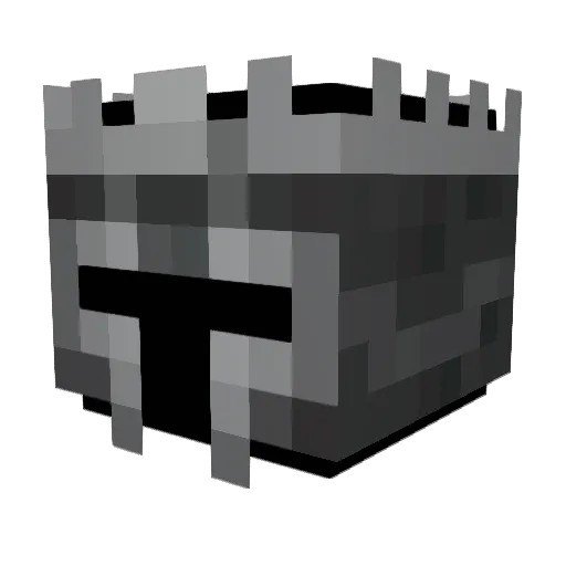 ErreEquis Minecraft avatar head, 3D render