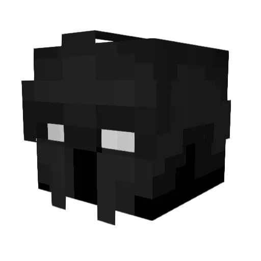 Errik10 Minecraft avatar head, 3D render