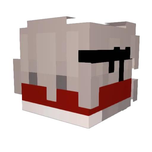 ErrorR_og Minecraft avatar head, 3D render