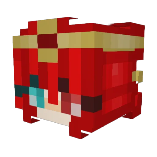 Error_Stone Minecraft avatar head, 3D render