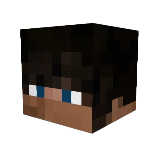 Errorguest404err Minecraft avatar head, 3D render