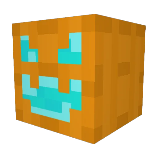 ErrorzGamerz Minecraft avatar head, 3D render