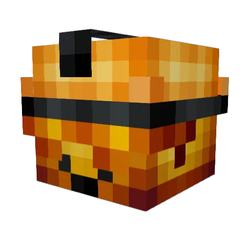 Ersolorc Minecraft avatar head, 3D render
