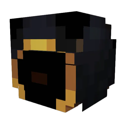 Eru_Ash Minecraft avatar head, 3D render