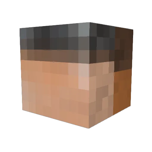 EruzEz Minecraft avatar head, 3D render