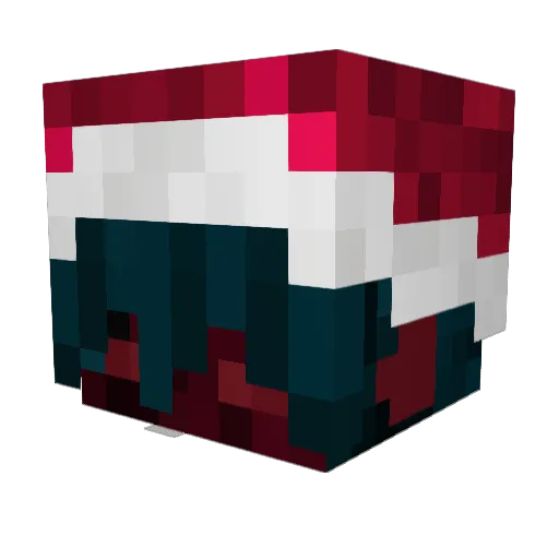 ErwinSP Minecraft avatar head, 3D render
