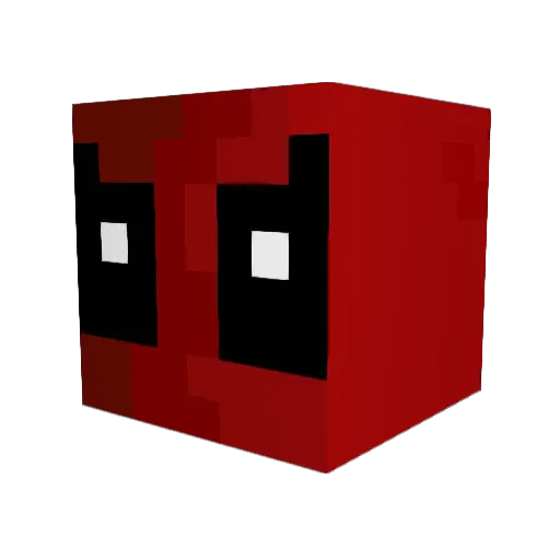Erws Minecraft avatar head, 3D render