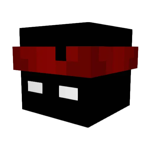 EryQ_0 Minecraft avatar head, 3D render
