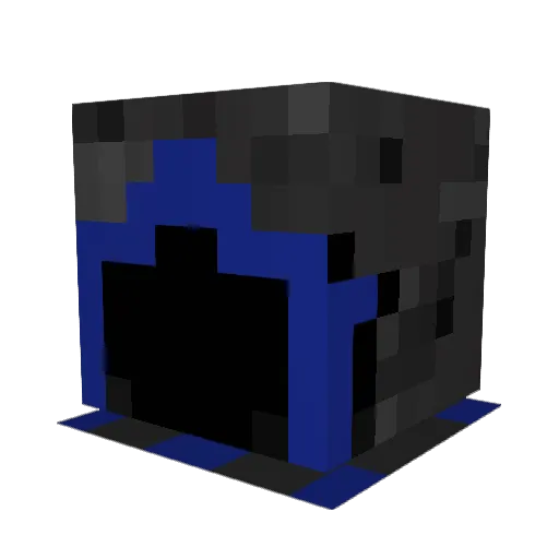 Erzyrion Minecraft avatar head, 3D render
