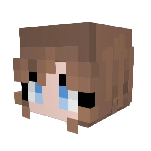 Es0tericEnigma Minecraft avatar head, 3D render