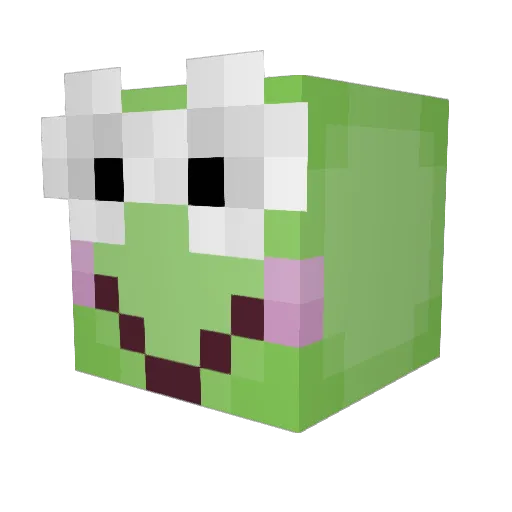 EscMad Minecraft avatar head, 3D render