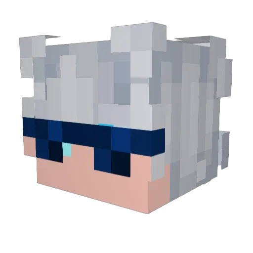 Escobar0326 Minecraft avatar head, 3D render