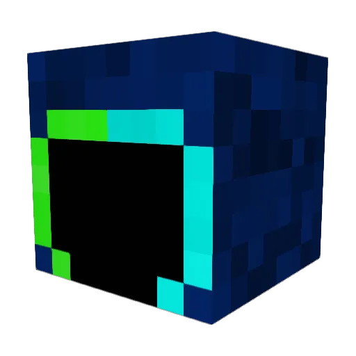 EscobarTNG Minecraft avatar head, 3D render