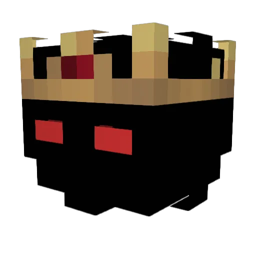 Escodev Minecraft avatar head, 3D render