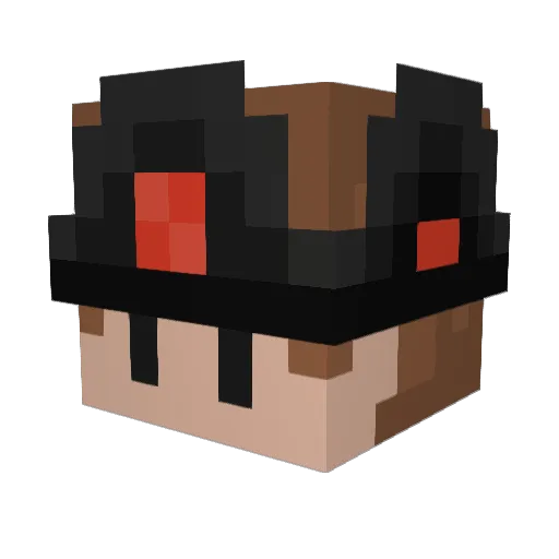 Escrim909 Minecraft avatar head, 3D render