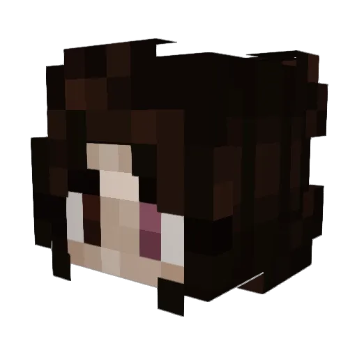 Esenyl_ Minecraft avatar head, 3D render