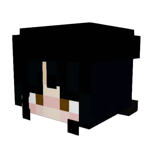 Esil_ Minecraft avatar head, 3D render
