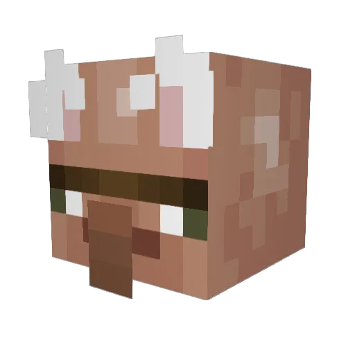 Esila_ Minecraft avatar head, 3D render